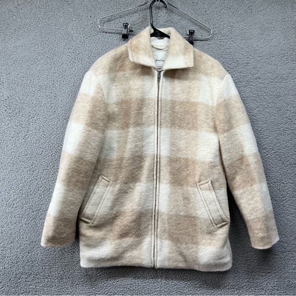 Aritzia Wilfred Free Lyon Wool Alpaca Blend Jacket Size 1 Small - Picture 1 of 12